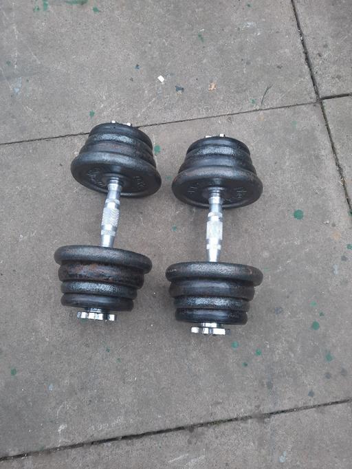 Buy & Sell Lye Dudley - Photos for cast iron dumbbells 15kg on each dumbbell