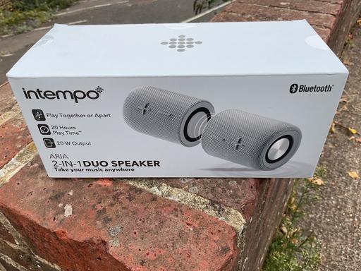 Buy & Sell Rainham Medway - Kent - Photos for INTEMPO ARIA 2in1 Duo Speaker - New | Sealed