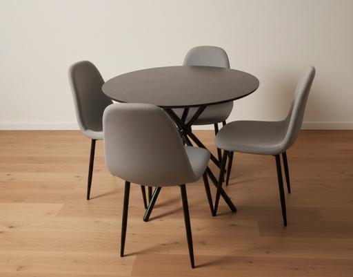 Buy & Sell Woodgate Birmingham - Photos for Hall wood Dining Round Table & 4 Chairs Set