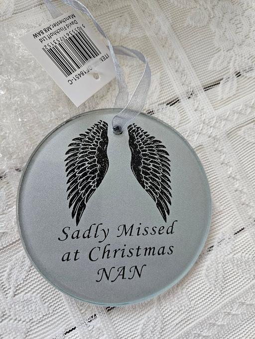 Buy & Sell Wrose Bradford - Photos for New glass hanging plaque..mum, Nan, husband a