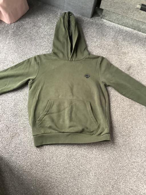 Buy & Sell Walsall Wood Walsall - Photos for Green warm sweatshirt with hood age 8