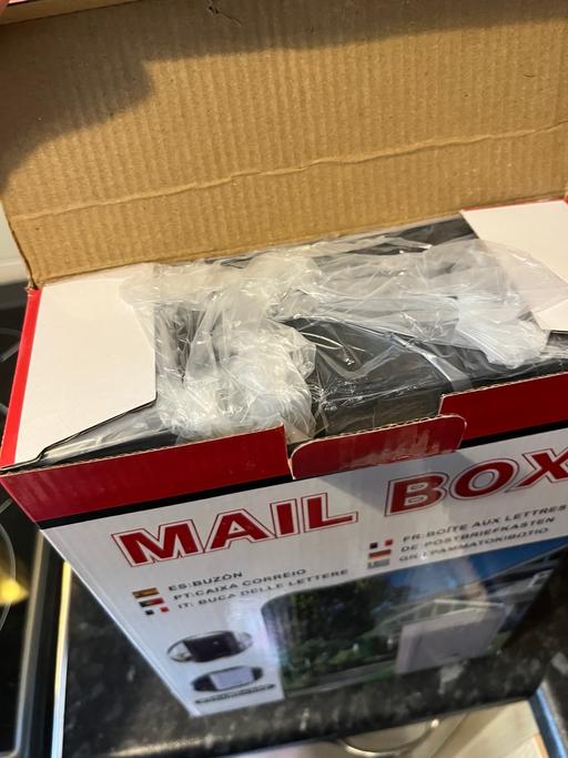 Buy & Sell Wallasey Wirral - Photos for Brand new Mailbox BLACK