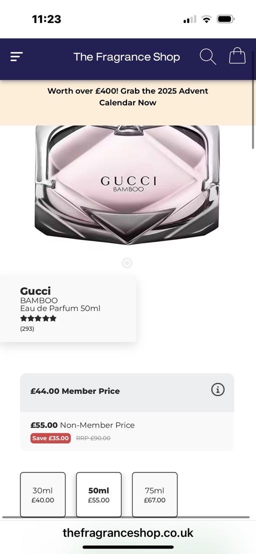 Buy & Sell Ilford Redbridge - Photos for Gucci Bamboo 50ml
