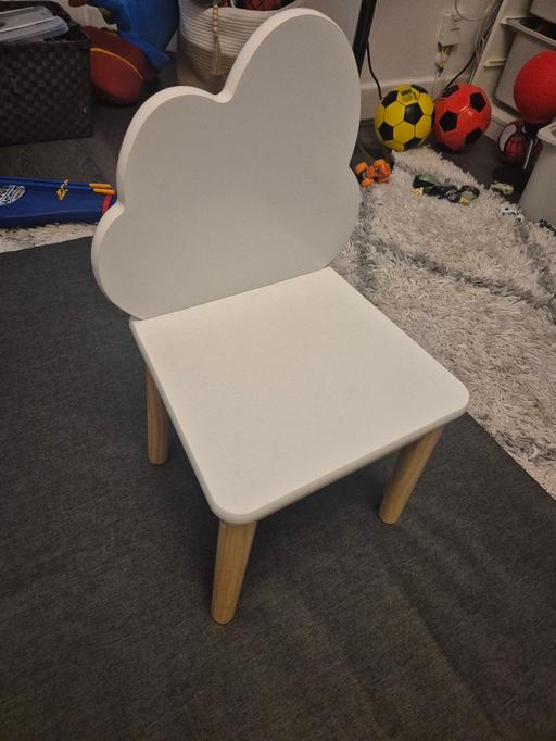 Buy & Sell Yardley Birmingham - Photos for White childrens wooden chair