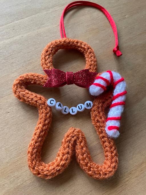 Buy & Sell Great Oakley North Northamptonshire - Photos for Personalised gingerbread man decoration