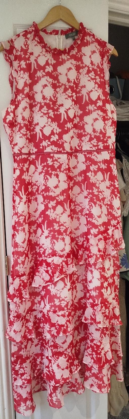 Buy & Sell Horsell Woking - Photos for Oasis Red Dressy Dress Size 16