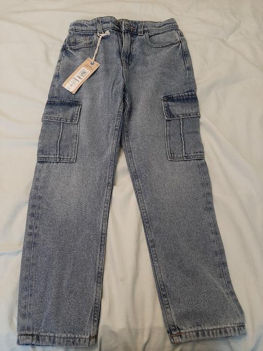 Buy & Sell Bolton City Centre Bolton - Photos for BNWT Girls M&S cargo jeans 8-9