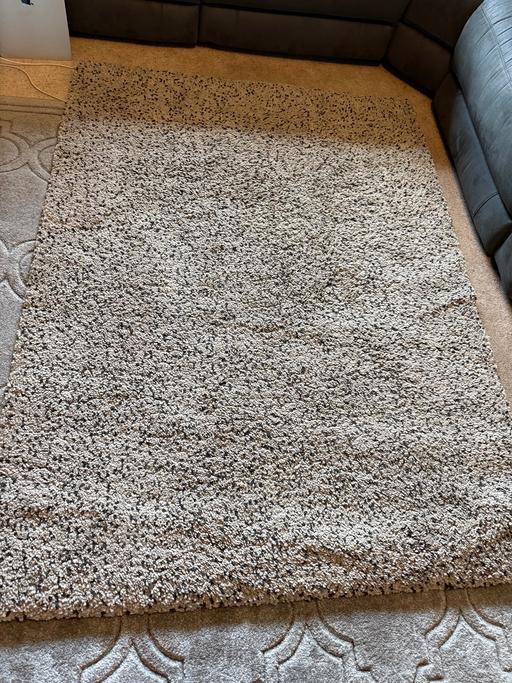 Buy & Sell Hopton Stafford - Photos for Large Grey, Black light Grey Ikea Rug