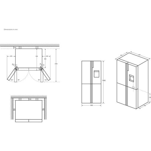 Buy & Sell Lechlade Cotswold - Photos for American style Fridge Freezer