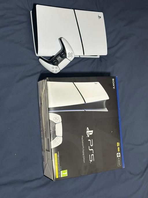 Buy & Sell Barkerend Bradford - Photos for PS5 digital Slim 1TB like new+2 Controllers