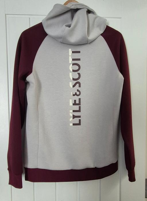 Buy & Sell Wednesbury Sandwell - Photos for Lyle & Scott Hoodie, Size XS, Claret/Blue