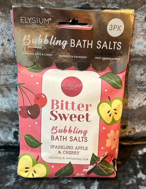 Buy & Sell Shirley Solihull - Photos for 3 pack of bubbling bath salts