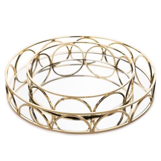 Buy & Sell Dymchurch Folkestone and Hythe - Photos for Set of 2 mirrored Trays