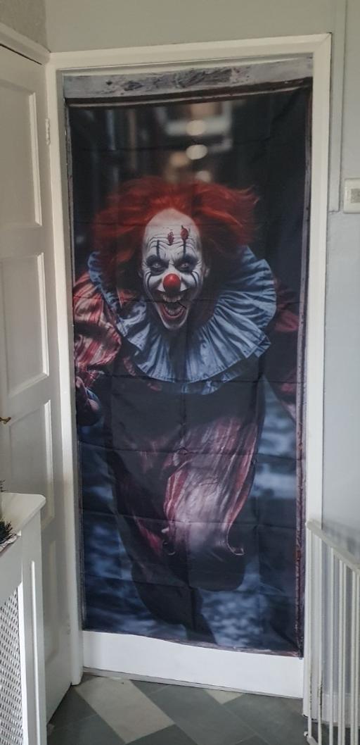 Buy & Sell Stainforth Doncaster - Photos for halloween clowen IT for door, window or wall