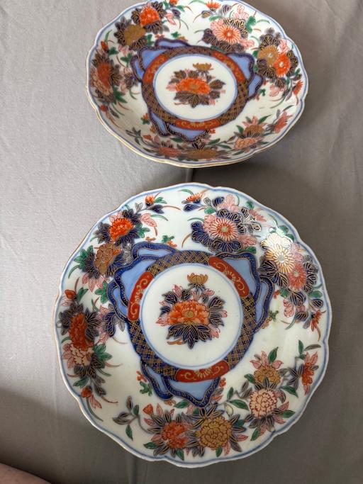 Buy & Sell Great Sutton Cheshire West and Chester - Photos for 2 Japanese Imari Platese