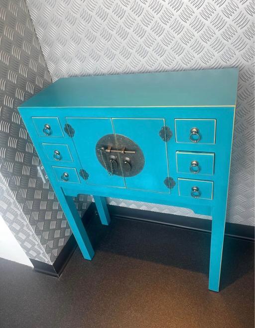 Buy & Sell Perivale Ealing - Photos for Oriental style turquoise cabinet