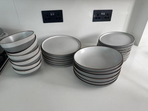 Buy & Sell Croydon Croydon - Photos for Habitat Speckle grey dinner set (rrp£100+)