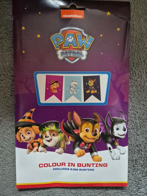 Buy & Sell Crumpsall Manchester - Photos for new Paw Patrol Halloween Colour In Bunting
