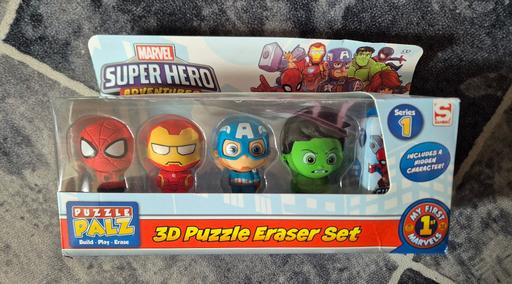 Buy & Sell Crumpsall Manchester - Photos for new Marvel 3D Puzzle Erasers 5pk