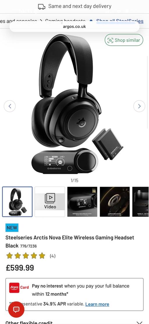 Buy & Sell Audnam Dudley - Photos for Steelseries elite headset