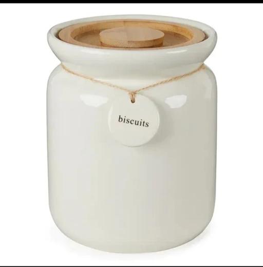 Buy & Sell East Finchley North London - Photos for Hang Tag Biscuit Canister