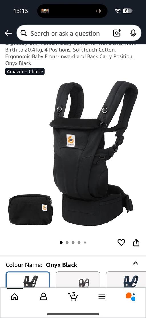 Buy & Sell De Beauvoir Town North London - Photos for Ergo baby carrier
