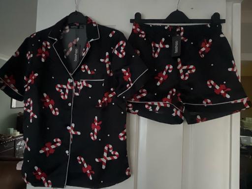 Buy & Sell Eaglescliffe Stockton-on-Tees - Photos for Boohoo Satin Xmas PJs Size 8