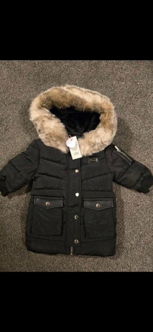 Buy & Sell Tipton Sandwell - Photos for river island baby girls coat 6-9m new