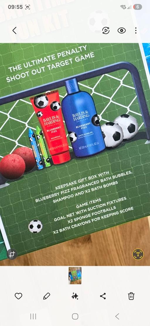 Buy & Sell Tipton Sandwell - Photos for football bath gift set large new