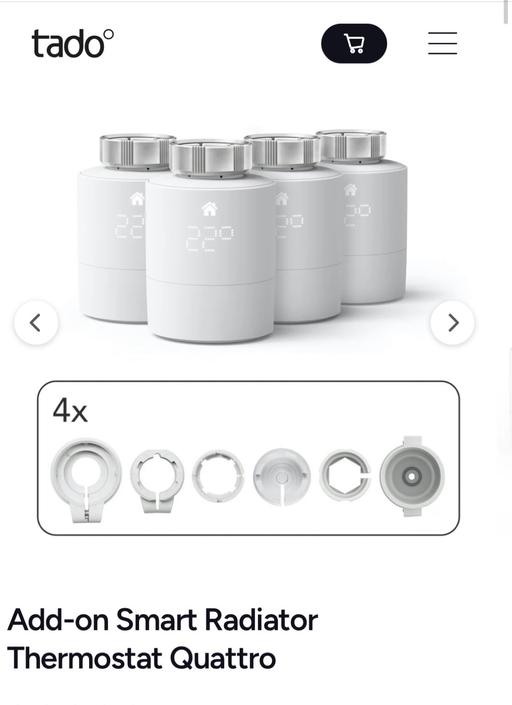 Buy & Sell Dickens Heath Solihull - Photos for Tado smart radiator valves quantity 11
