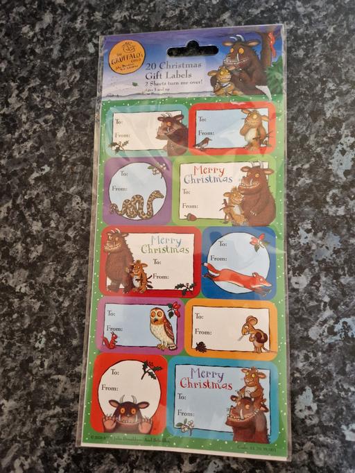 Buy & Sell Leicester City Centre Leicester - Photos for brand new gruffalos gift labels
