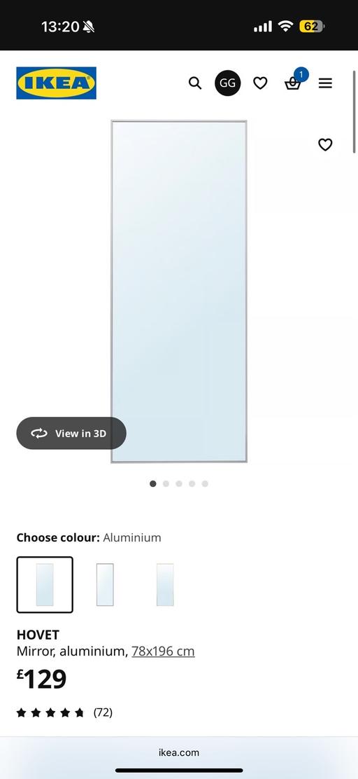 Buy & Sell Turnford Broxbourne - Photos for Mirror full body