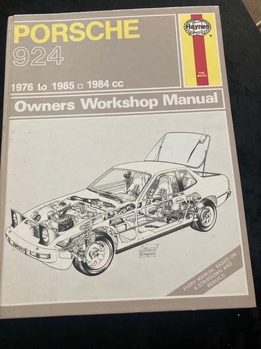 Buy & Sell Thornaby Stockton-on-Tees - Photos for Porsche 924 owners workshop manual