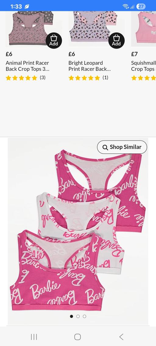 Buy & Sell Bilston Wolverhampton - Photos for Barbie crop tops