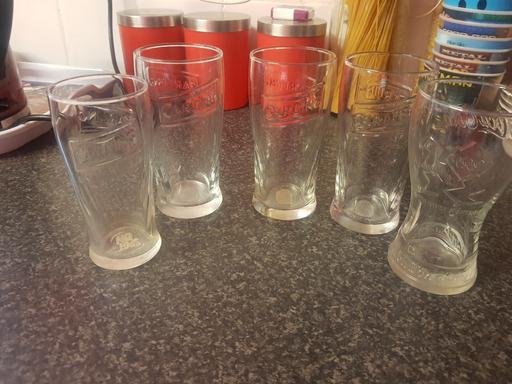 Buy & Sell Longley Sheffield - Photos for 5 half pint glasses
