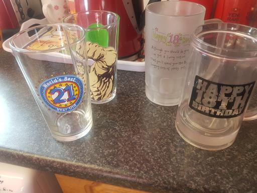 Buy & Sell Longley Sheffield - Photos for 4 large glasses