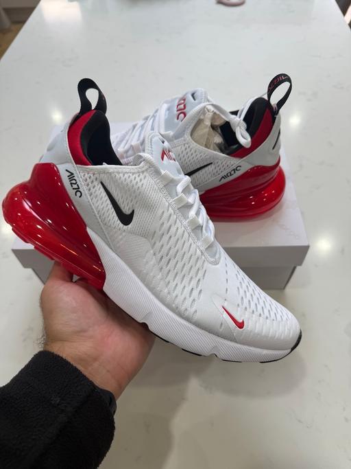 Buy & Sell Stourbridge Dudley - Photos for Nike Air Max 270 - White and Red UK8