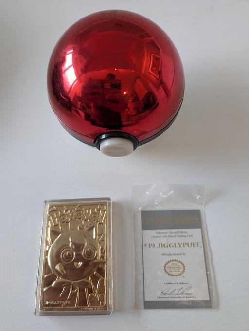 Buy & Sell Upper Gornal Dudley - Photos for limited edition 23k gold plated Pokémon card