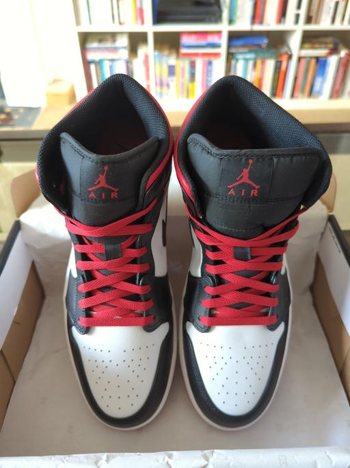 Buy & Sell Fulham South West London - Photos for Nike Air Jordan 1 Mid White Red Black