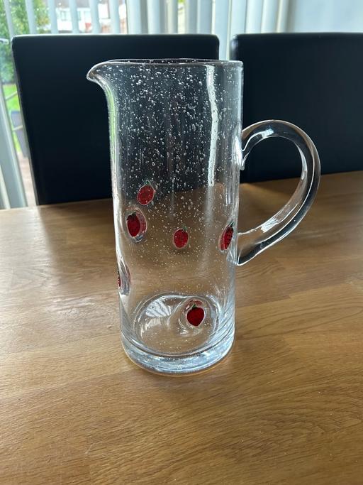 Buy & Sell Minworth Trade Park Birmingham - Photos for Beautiful heavy blown glass strawberry pitche
