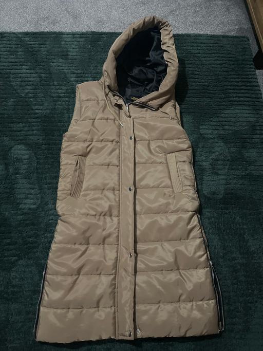 Buy & Sell Cadeby Doncaster - Photos for Stone long gilet pocket and hood ladies 12
