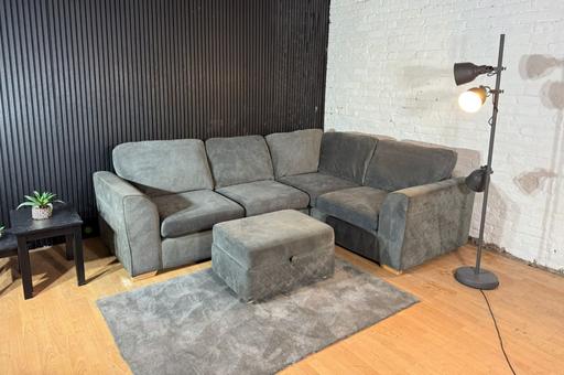 Buy & Sell Irlams O`Th`Height Salford - Photos for Orka Double-Ended Corner Sofa with Footstool