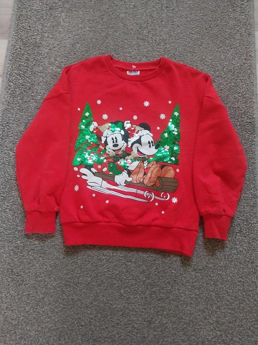 Buy & Sell Essington Wolverhampton - Photos for Girls Mickey Mouse Xmas Top