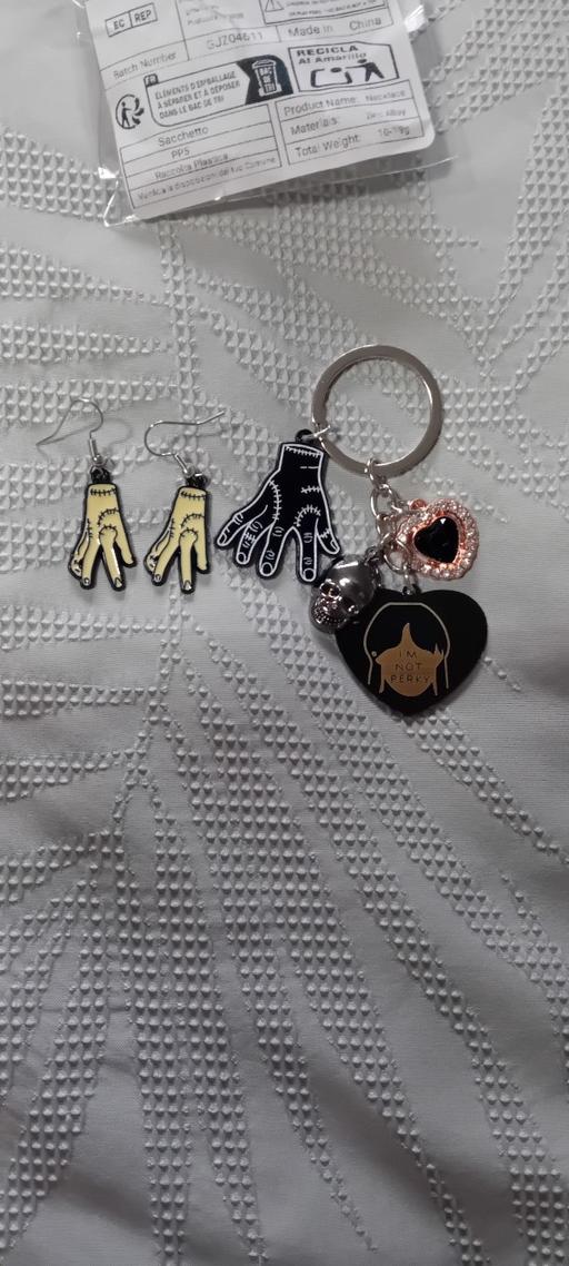 Buy & Sell Bilston Wolverhampton - Photos for brand new Wednesday keyring and thing earring