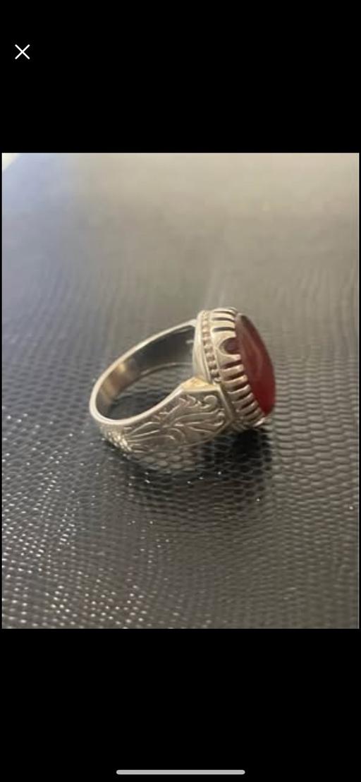 Buy & Sell Upper Edmonton North London - Photos for Yemeni agate silver ring
