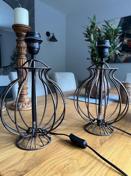 Buy & Sell Telford Telford and Wrekin - Photos for Pr of metal lamp bases