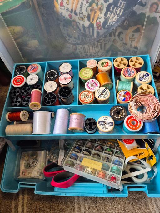 Classes Hasbury Dudley - Photos for Large Bag and 2 Tubs of Sewing items
