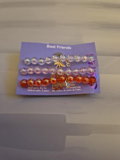Buy & Sell Ramsgate Thanet - Photos for bn 3pk BFF cherry beaded bracelets