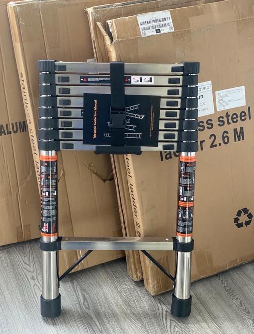 Buy & Sell Moseley Birmingham - Photos for 2.6m Brand New Telescopic Strong Ladder