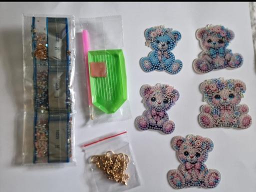Classes Birchills Walsall - Photos for Diamond Painting/Art Teddybear keyrings